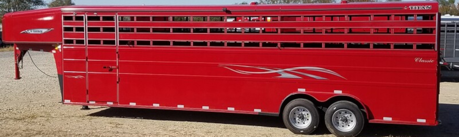 2024 Titan Trailers Livestock Classic for sale in Bunkhouse Trailers/Steve's Truck and Equipment, Scottsbluff, Nebraska