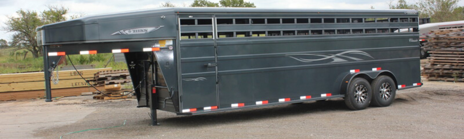 2024 Titan Trailers Livestock Classic for sale in Bunkhouse Trailers/Steve's Truck and Equipment, Scottsbluff, Nebraska